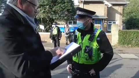 UK. Police advised that they are breaking the law