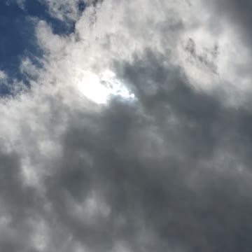 The clouds are always over the sun