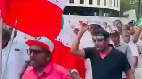 Ooopsie! India for Gaza Waving Italy Flags