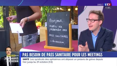 Pas de passe dans les meetings politiques ?