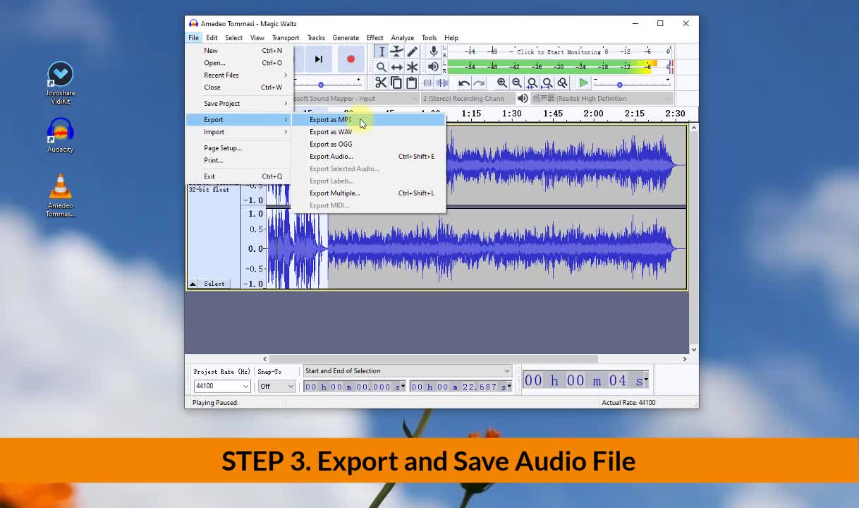 How to Increase Volume in Audacity