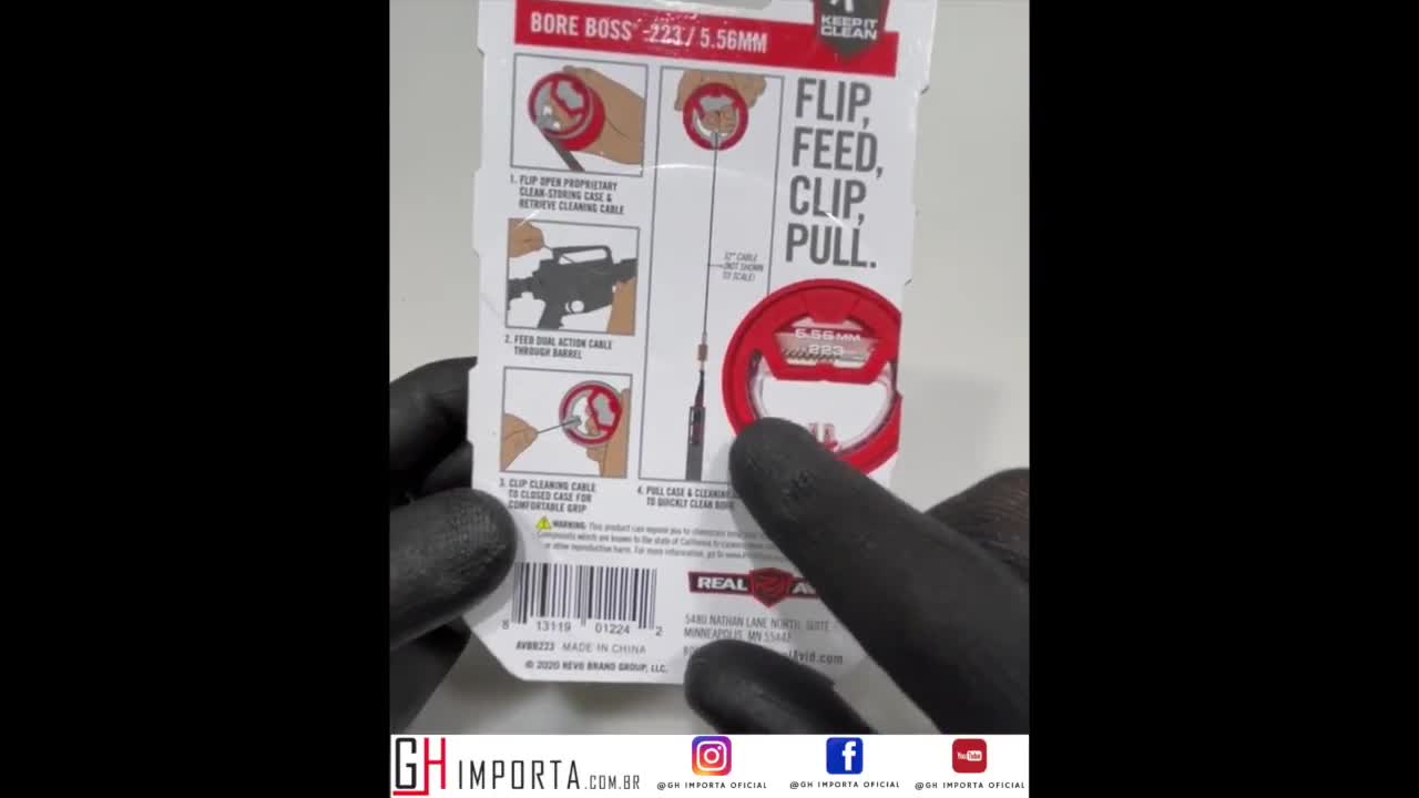 KIT DE LIMPEZA BORE BOSS 223 556