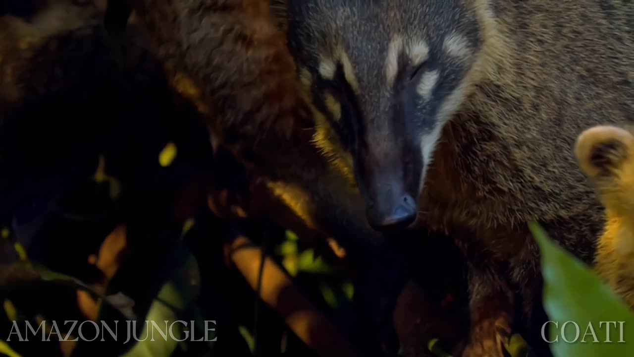 Curious Coati of the Amazon Rainforest: Rare Wildlife Footage & Documentary 🌿🐾