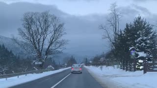 Road to Bukovel,Ukraine