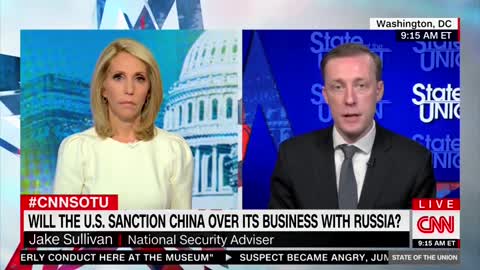 Sullivan Says The US Will Not Allow China To Be A Lifeline to Russia