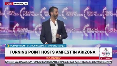 RSBN - FULL SPEECH Donald Trump Jr. Speaks at TPUSAs America Fest Conference Day One - 121924