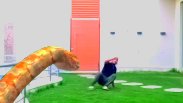 Funny magic VFX snake new trending video