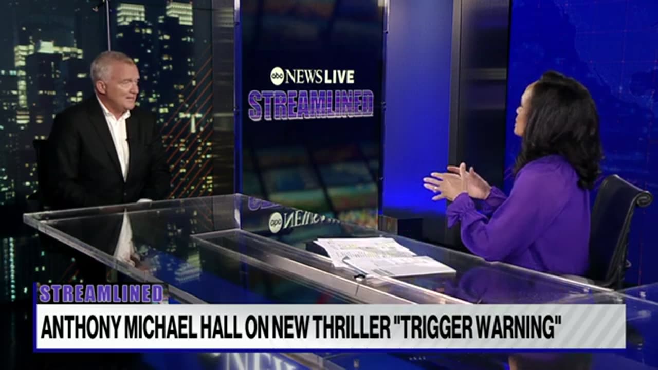 Anthony Michael Hall on role in 'Trigger Warning' & his storied career ABC News