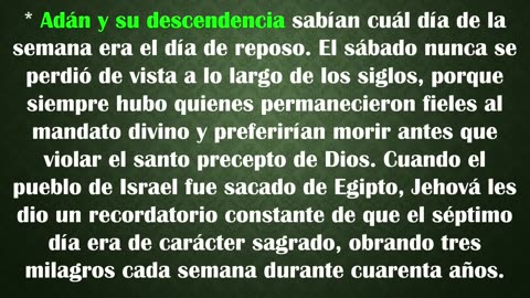 16. El Origen de la Observancia del Domingo - Pr. John Lopera