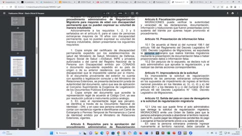 DECRETOS QUE FACILITAN ENTRADA DE CRIMINALES AL PERÚ