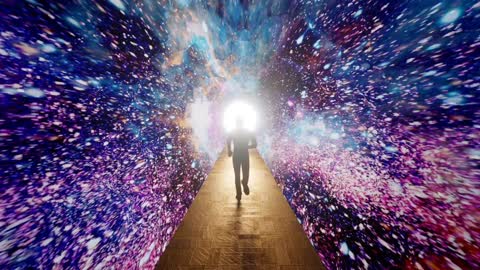 Running in the starts tunnel