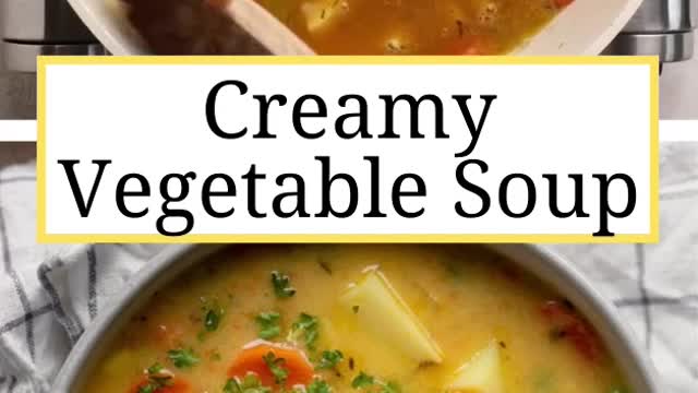 Creamy Vegetable Soup