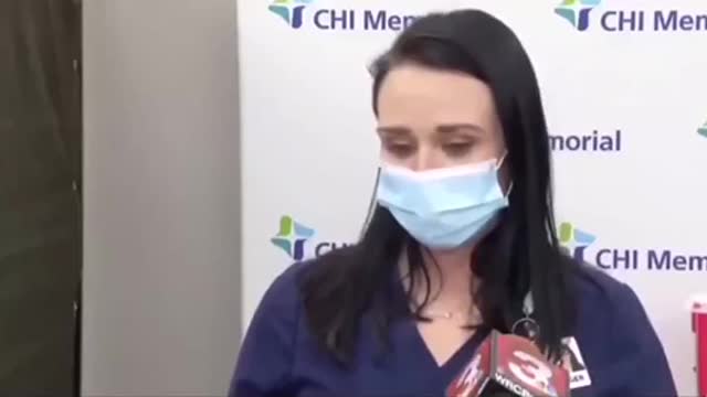 Nurse dies on camera from mRNA injection (vax)