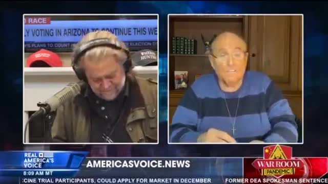 What Steve Bannon & Rudy Giuliani See as Two major criminal Acts Committed by Biden Family
