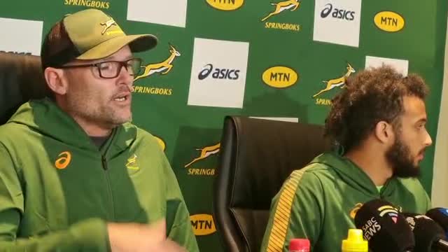 Springbok coach Jacques Nienaber on player maturity