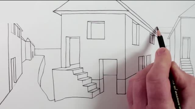 sketch house