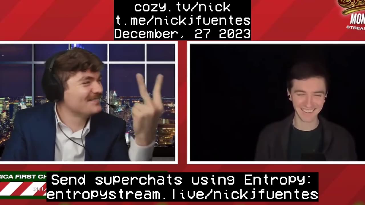 Nick Fuentes interviews Keith Woods (Dec-27-2023)