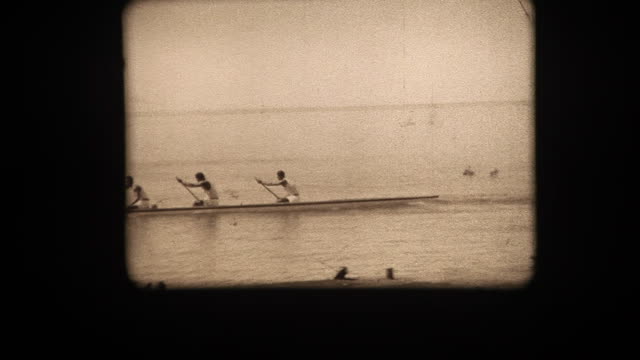 Outrigger Canoe Racing, circa 1950