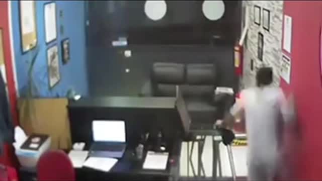 Bro was running for his life