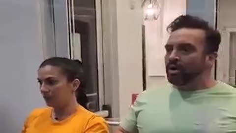 She just realized that he is slim