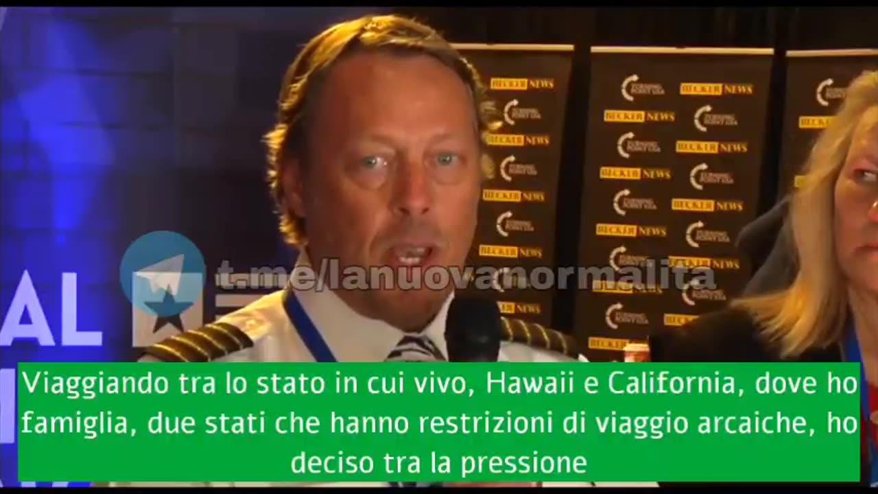 Un pilota ferito da vaccino rivela "Ci sono piloti che lavoreranno con dolori al petto lancinanti"