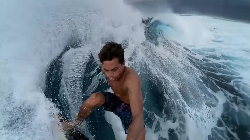 Go forward in extreme waves