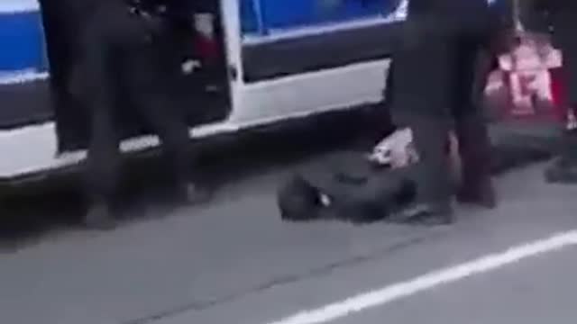 Police In Germany Murder A Senior Citizen Protesting The Lock Downs.