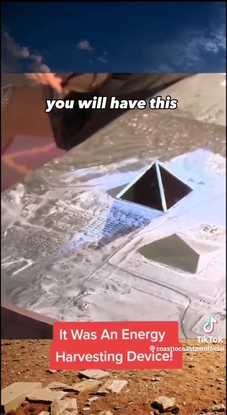 PYRAMIDS POWERGRID EXPLAINED - IT WAS A ENERGY HARVESTING