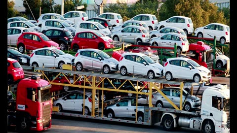 Big drop in imports of cars and motorcycles