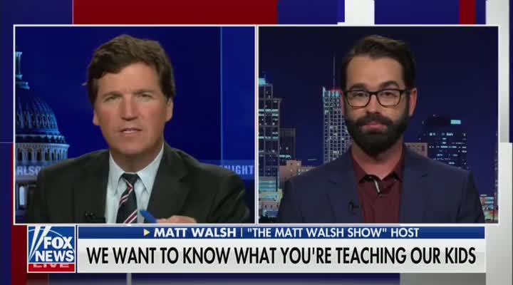 Walsh on Tucker: "Cameras in Classrooms Should Not Be Controversial"