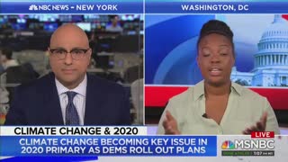 Climate change fanatic fear-mongers on MSNBC