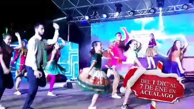 Feliz navidad, viva el show especial de Acualago