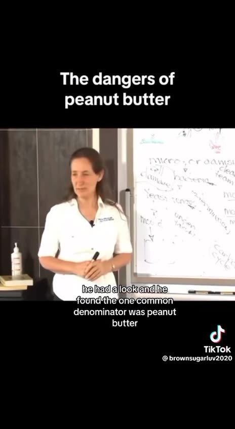 THE DANGERS OF PEANUT BUTTER ‼️‼️