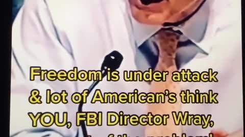 Freedom is under attack - Jim Jordan