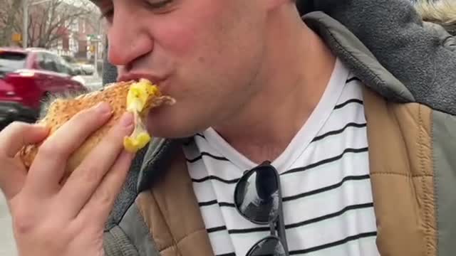 Chicken burger with cheese