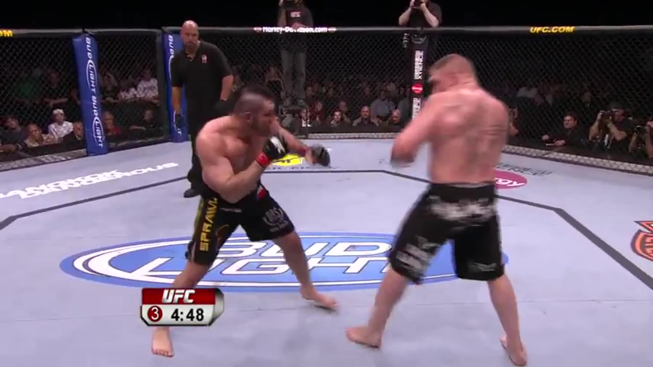 Brock Lesnar (USA) vs Heath Herring (USA)