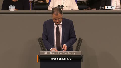 Jürgen Braun Rede vom 23.06.2022 - Verbraucherinformation