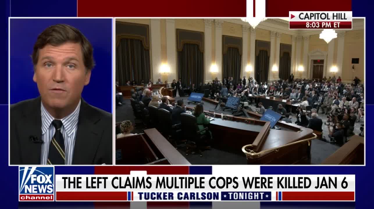 “A Propaganda Lie”: Tucker Carlson Sums Up Democrats’ Blockbuster TV Show Trial