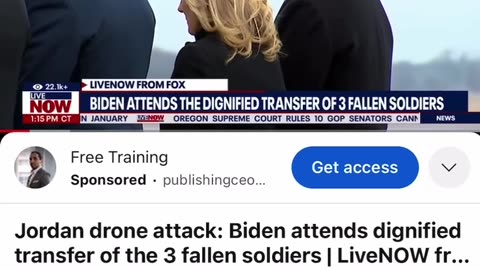 Biden puts his hand over his heart