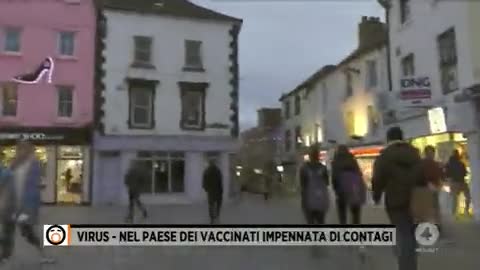 Il 99,7% degli abitanti di Waterford, in Irlanda, è vaccinato ma i contagi sono alle stelle.