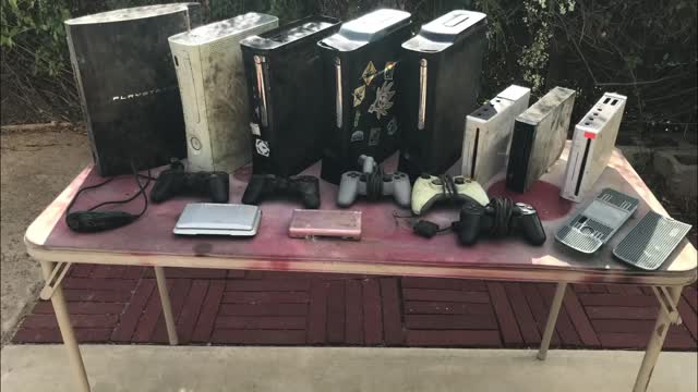 $100 junkyard console haul