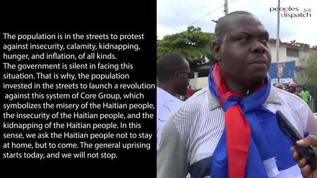 Haitians mobilize against cost of living crisis