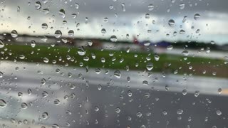 Takeoff in the rain Ft Lauderdale