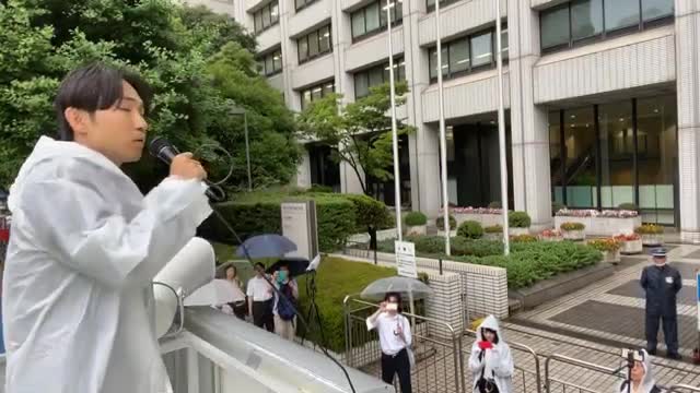 2020.6.30 厚生労働省 抗議街宣 東京都知事選挙 平塚正幸