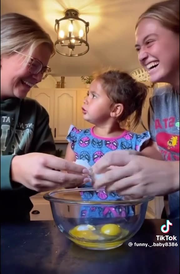 Egg broken funny video