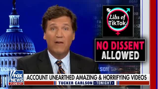 Tucker slams Taylor Lorenz for doxing, smearing Libs Of TikTok in hit piece