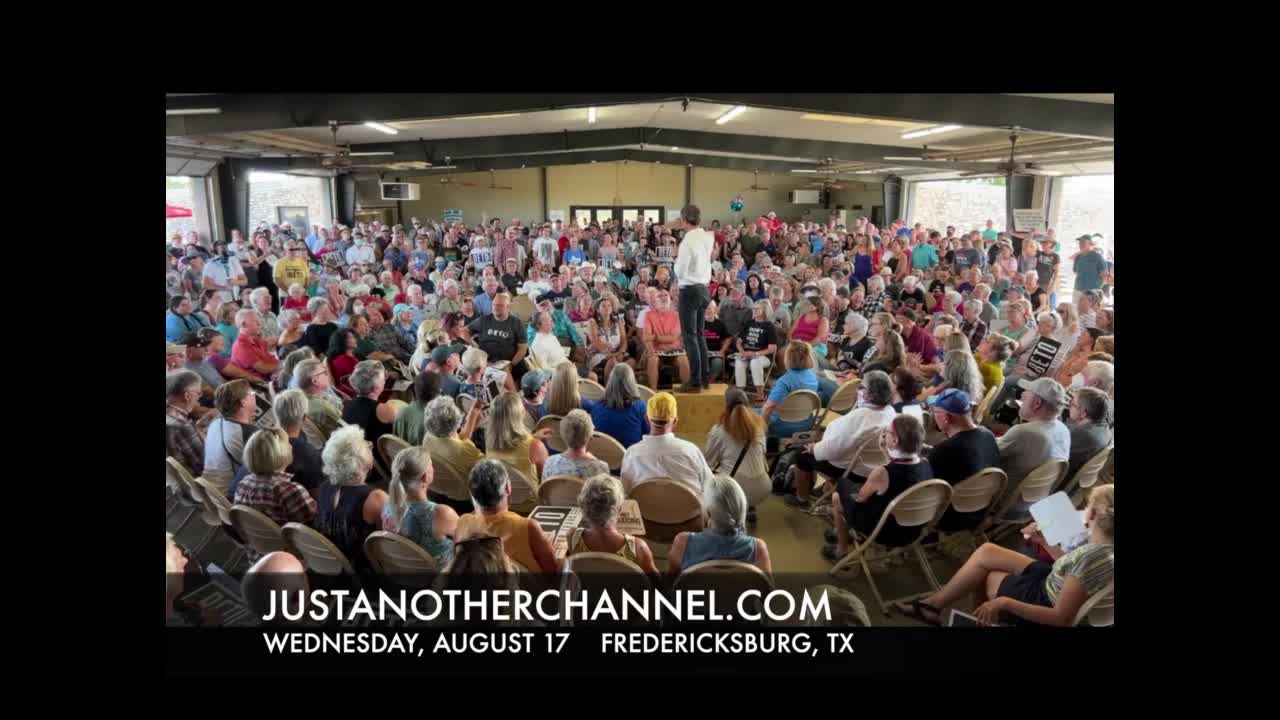 "BETO" Gets WRECKED At His Rally In Fredericksburg, TX 8.17.2022