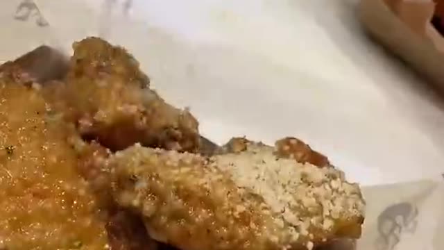 Is chicken wings with parm cheese a healthy option