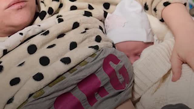 Ukrainian Mom Gives Birth After Escaping Bombed Hospital