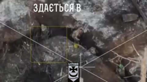 Incredible Footage of Ukrainians Entering Russian Trenches